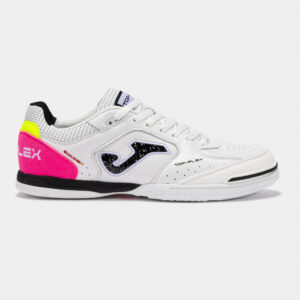 Zapatillas futsal TOPFLEX BLANCO NEGRO FUCSIA